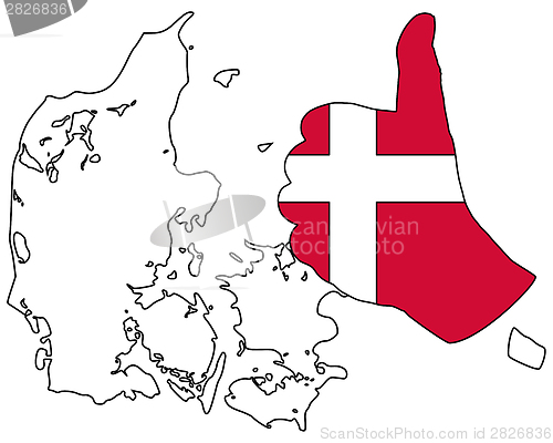 Image of Danish hand signal