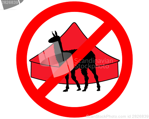 Image of Lama in circus prohibited