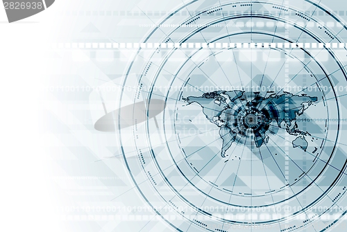 Image of Hi-tech background