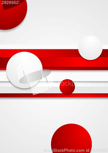 Image of Vector abstract tech background