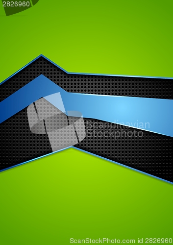 Image of Concept background with dotted metal texture