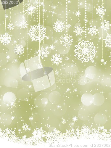 Image of Elegant new year and cristmas card template. EPS 8