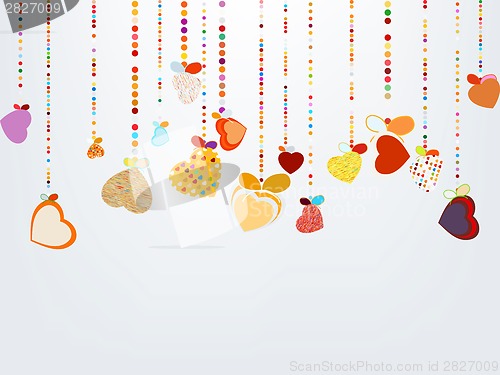 Image of Valentines Day Background. EPS 8