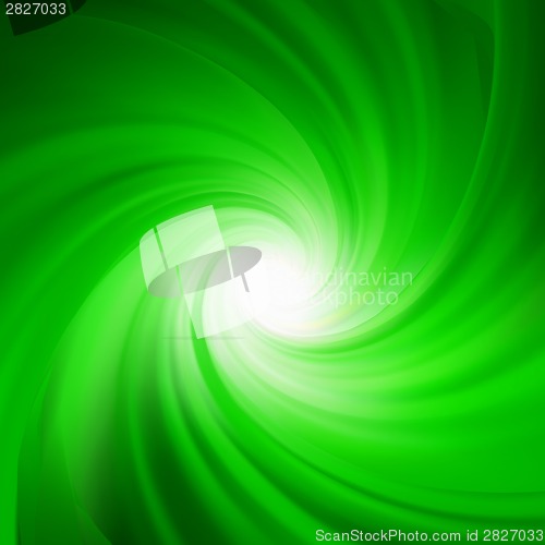 Image of Green rotation abstract. EPS 8