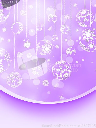 Image of Merry christmas background. EPS 8
