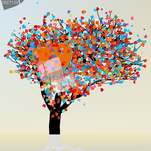 Image of Heart and love design. EPS 8