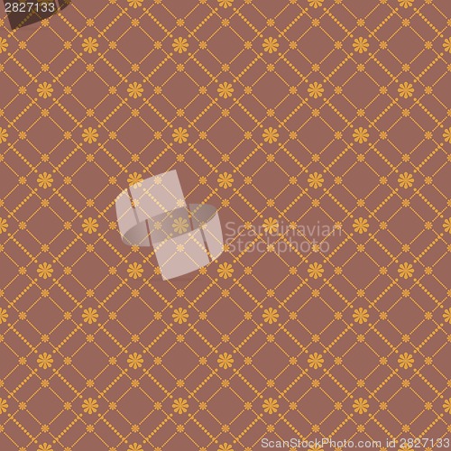 Image of Seamless floral pattern. Flowers texture. EPS 8