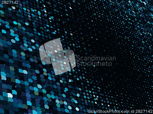 Image of Abstract dot blue mosaic background. EPS 8