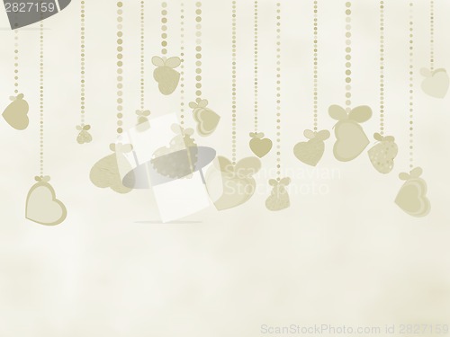 Image of Elegant Greeting card. EPS 8