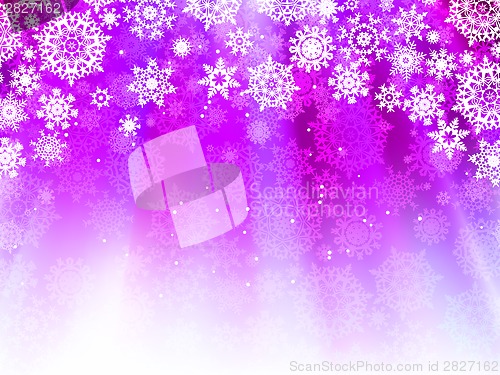 Image of Christmas light purple background. EPS 8