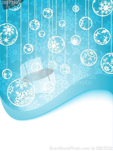 Image of Elegant Christmas Background. EPS 8