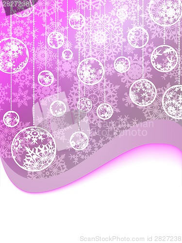 Image of Elegant christmas background. EPS 8