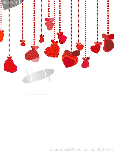 Image of Valentines Day Background. EPS 8