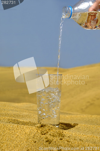 Image of Fresh water and desert