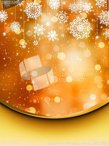 Image of Elegant christmas background. EPS 8