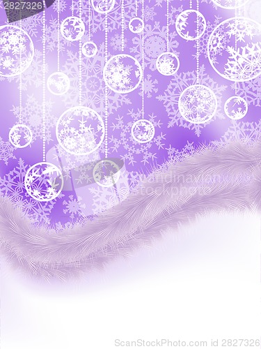 Image of Elegant new year and cristmas card. EPS 8