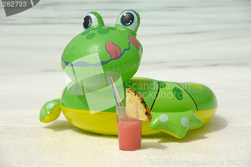 Image of Frog and drink