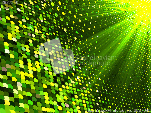 Image of Creative abstract burst circles design. EPS 8
