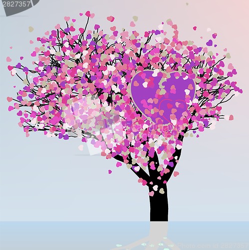 Image of Heart and love design. EPS 8