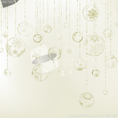 Image of Elegant Christmas background. EPS 8