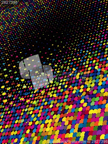 Image of Rainbow dots. EPS 8