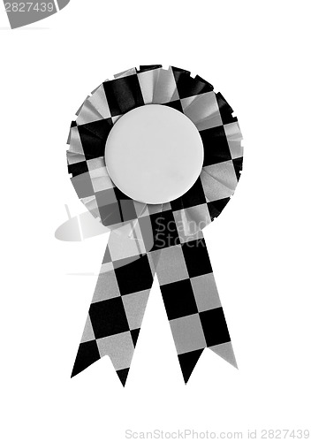 Image of Award ribbon isolated on a white background