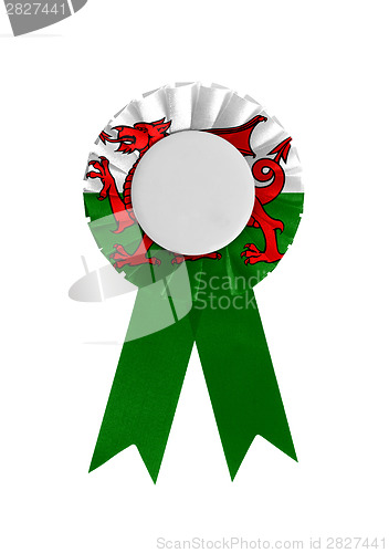 Image of Award ribbon isolated on a white background