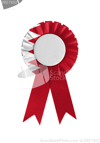 Image of Award ribbon isolated on a white background