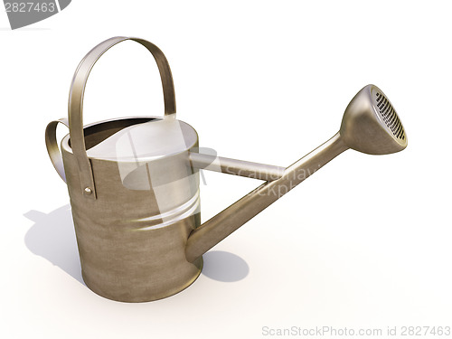 Image of Watering can made of metal