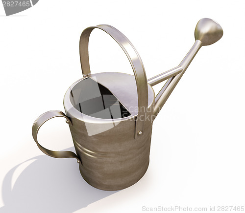 Image of Watering can made of metal