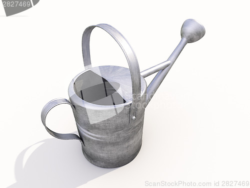 Image of Watering can made of metal