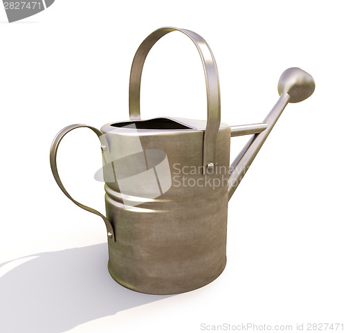 Image of Watering can made of metal