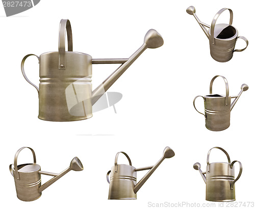 Image of Watering can made of metal