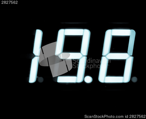 Image of LCD display