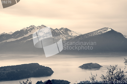 Image of Looking at the Sunnmøre alps