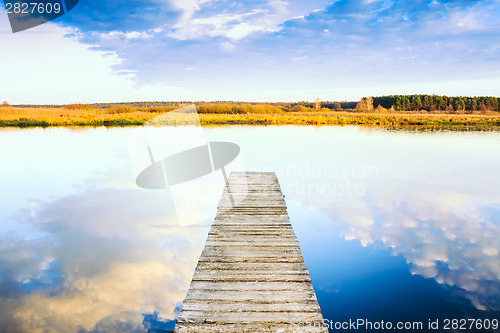 Image of Old wooden pier