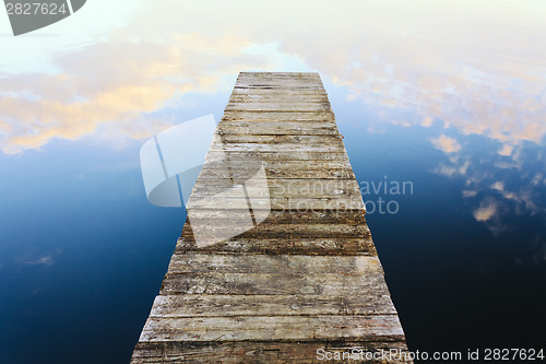 Image of Old wooden pier