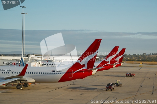 Image of Aircrafts of Qantas