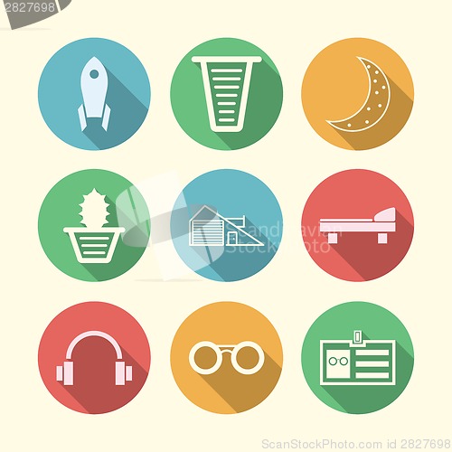 Image of Vector icons for freelance and business