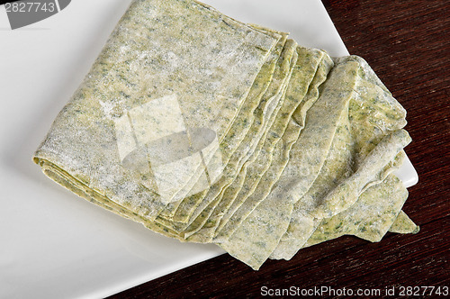 Image of dough for lasagna