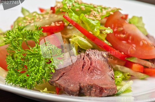 Image of beef salad