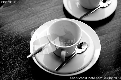 Image of Empty Coffee Cup