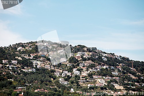 Image of  village on the mountainside