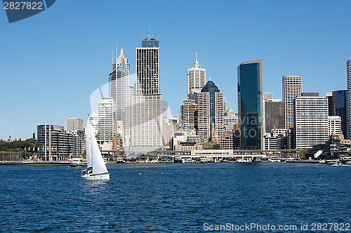 Image of Sydney Australia View With City Skyline