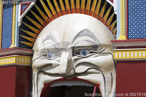 Image of Clown face, Luna Park