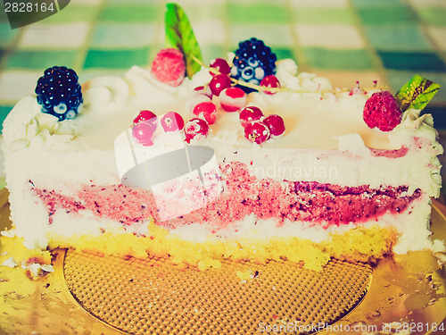 Image of Retro look Pie cake