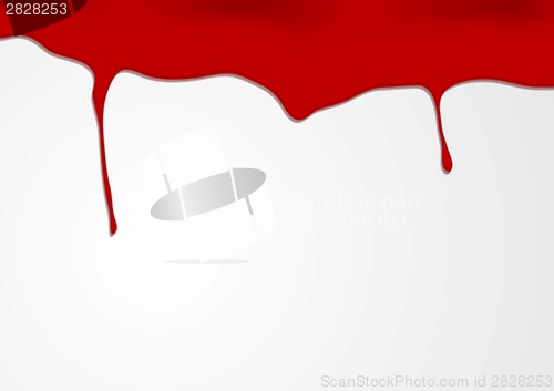 Image of Abstract red blood design