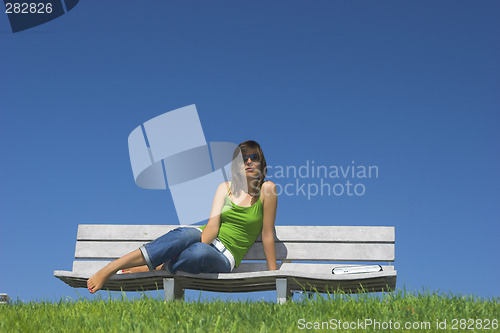 Image of woman Relaxing