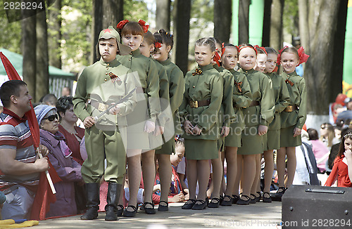 Image of Military uniform kids
