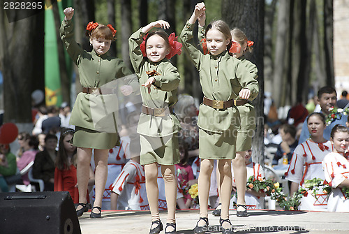 Image of Military uniform kids